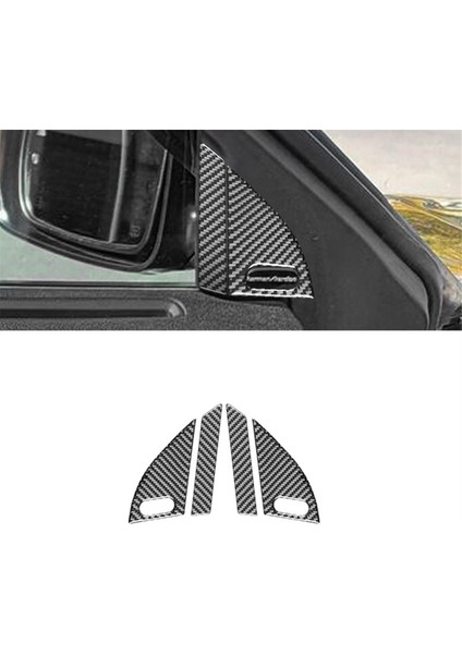 Dodge Charger 2015-2023 Kapı Üçgen Pencere Sütun Kapağı Döşeme Iç Aksesuarlar Için Karbon Fiber (Yurt Dışından) modelleri