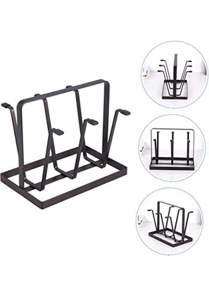 Dövme Demir Drenaj Bardak Tutucu Cam Şişe Kurutma Rafı Kahve Barı Düzenleyici Cam Kurutma Standı Bardak Kurutma Tutucu-A (Yurt Dışından) modelleri