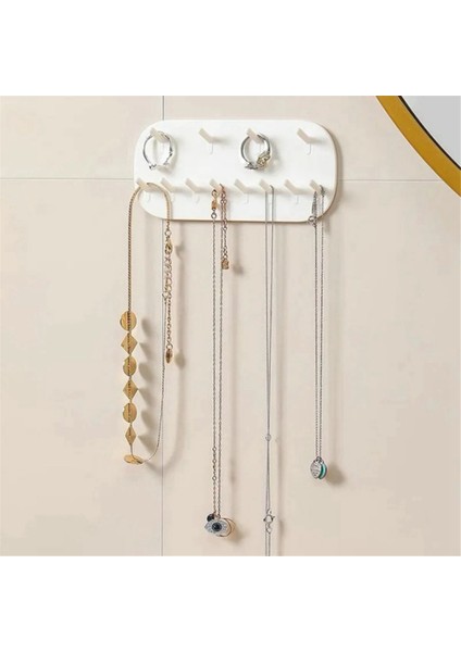Duvar Askısı Depolama Mücevher Sergileme Mücevher Kancaları Tutucu Depolama Düzenleyici Küpe Yüzük Kolye Askısı (Yurt Dışından) fiyatları