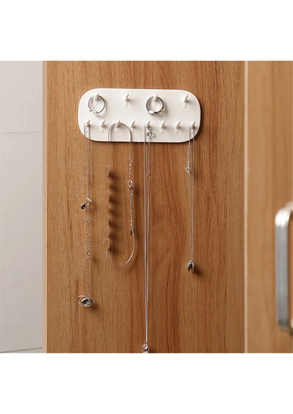 Duvar Askısı Depolama Mücevher Sergileme Mücevher Kancaları Tutucu Depolama Düzenleyici Küpe Yüzük Kolye Askısı (Yurt Dışından) fırsatları