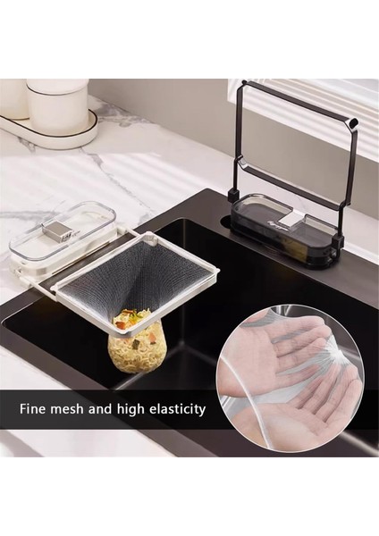 Vakumlu Lavabo Mutfak Ağ Süzgeci Süzgeç Köşe Lavabo Süzgeci Üzeri Ağ Torbaları Siyah (Yurt Dışından) modelleri