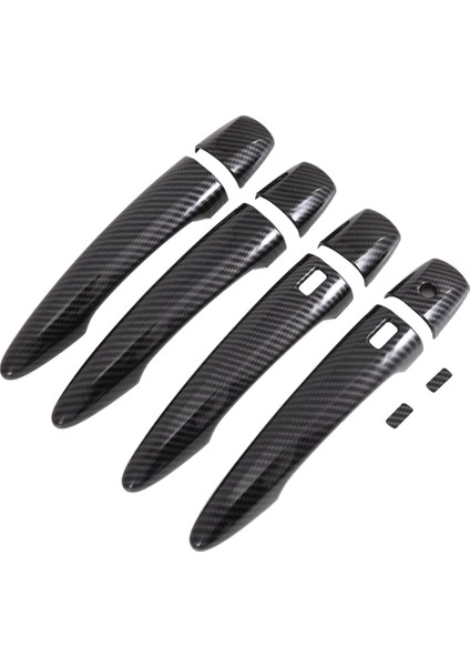 Nissan Pathfinder 2024 Rogue X-Trail 2021-2024 Lhd Abs Karbon Fiber Araba Dış Kapı Kolu Kapağı Trim Aksesuarları (Yurt Dışından)