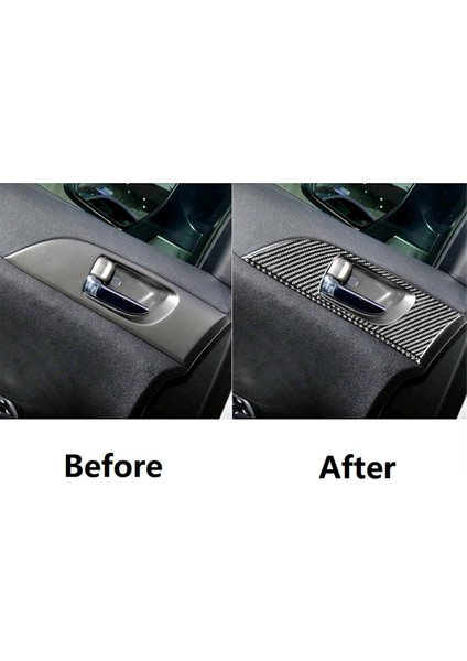 Subaru Impreza 2009 2010 2011 Araç Iç Kapı Kolu Paneli Kapağı Döşeme Iç Aksesuarlar Için Karbon Fiber (Yurt Dışından) fırsatları
