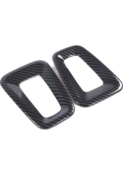 Rivian R1T R1S 2022 2023 2024 Koltuk Kancası Kapağı Dekoratif Panel Çerçeve Kaplaması Karbon Fiber (Yurt Dışından) fırsatları