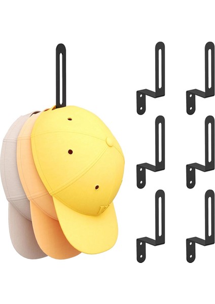 Duvara Şapka Askısı 6 Paket, Duvara Şapka Kancaları, Duvara Metal Beyzbol Şapka Askısı, Beyzbol Şapkaları Için Şapka Depolama (Yurt Dışından) fiyatları