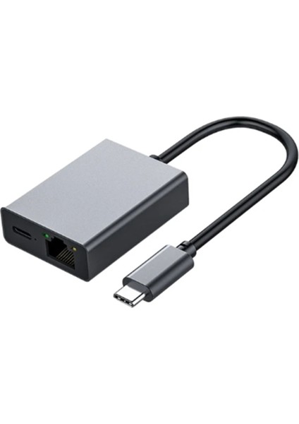 Google Tv 4K USB Dock Adaptörü USB C Ethernet USB C - Ethernet Adaptörü Tak ve Çalıştır Desteği Pd Şarjı (Yurt Dışından)