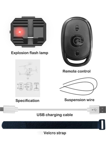 Mini 3 Pro / Air 2s / X8SE Drone Aksesuarları Için Drone Dropper USB Şarjlı Tek Tuşlu Uzaktan Kumanda (Yurt Dışından) fiyatları