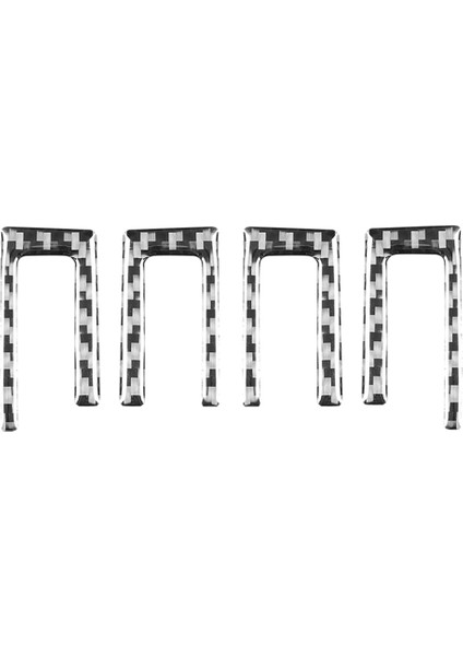 Ford Mustang Mach-E 2021-2024 Orta Konsol Hava Çıkış Havalandırma Kapağı Trim Sticker Iç Aksesuarlar Için Karbon Fiber (Yurt Dışından)