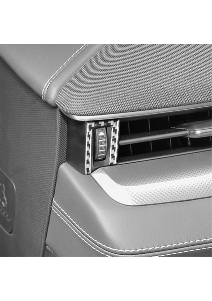 Ford Mustang Mach-E 2021-2024 Orta Konsol Hava Çıkış Havalandırma Kapağı Trim Sticker Iç Aksesuarlar Için Karbon Fiber (Yurt Dışından) fırsatları