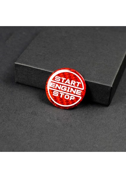 Tek Tıkla Başlat Düğmesi Dekoratif Kapak Sticker Araba Iç Aksesuarları Ford Mustang 2024 Için Gerçek Karbon Fiber- (Yurt Dışından) modelleri