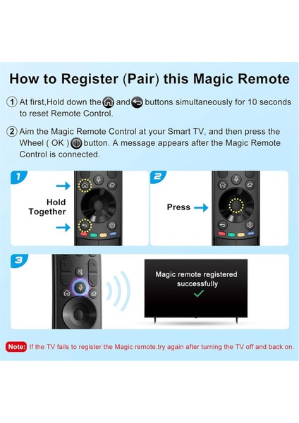 MR23GA Sesli Uzaktan Kumanda Lg Magic Remote 2023 Lg Akıllı Tv Uzaktan Kumandası AN-MR19BA AN-MR600G AN-MR650 Için Yedek (Yurt Dışından) fiyatları