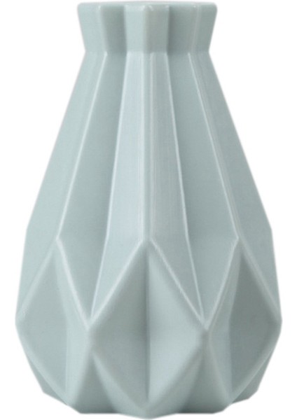 Vazolar Taklit Seramik Saksı Modern Çiçek Vazosu Ev Dekorasyonu Çiçek Düzenlemesi Oturma Odası Yeşil (Yurt Dışından)