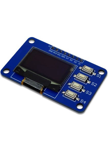 0.96 Inç OLED Ekran Modülü 12864 Ekran Modülü Matris ve 4 Tuşlu Klavyeler Iıc (Yurt Dışından) fırsatları