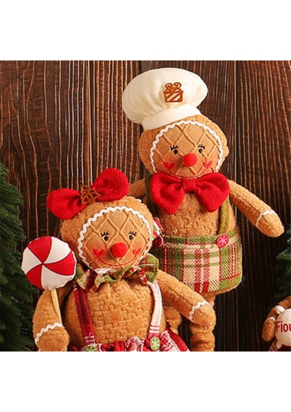 Noel Figür Serisi Kumaş Uzun Bacaklar Pencere Dekorasyonu Noel Ağacı Dekoru Noel (A) (Yurt Dışından) fırsatları