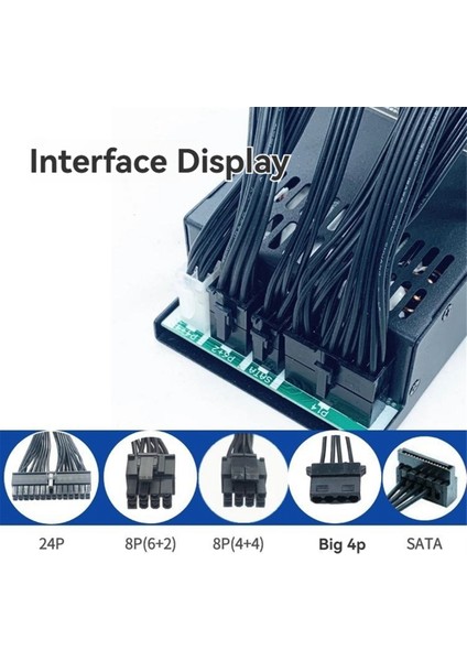 400W Psu Atx Tam Modüler Güç Kaynağı Flex Modül Güç Kaynağı Küçük 1u (Flex Itx) Bilgisayar Kasası Için Düşük Gürültü (Yurt Dışından)