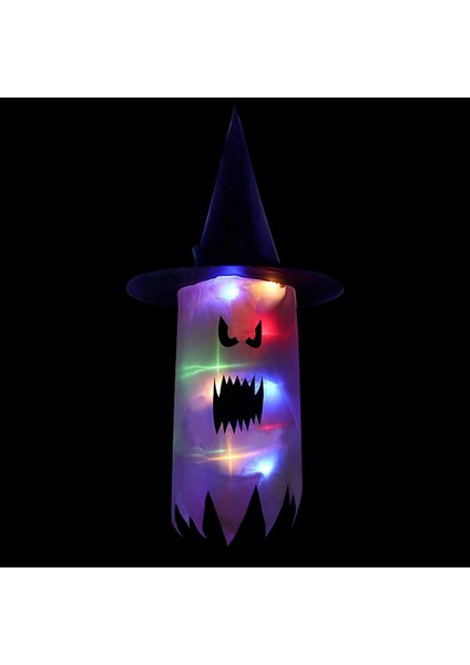 Cadılar Bayramı Dekorasyonu Cadı Şapkası, Asılı Işıklı Cadı Şapkası Dekorasyonu, Cadılar Bayramı Iç Mekan Dış Mekan Bahçe Dekorasyonu (Yurt Dışından) modelleri