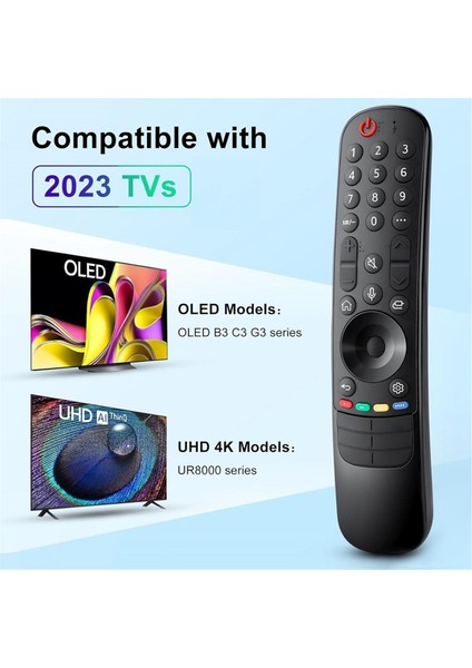 MR23GA Sesli Uzaktan Kumanda Lg Magic Remote 2023 Lg Akıllı Tv Uzaktan Kumandası AN-MR19BA AN-MR600G AN-MR650 Için Yedek (Yurt Dışından) fırsatları