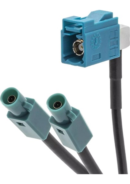 Radyo Y-Anten Adaptörü Bir Fakra Dişi - Iki Fakra Erkek Dönüşüm Kablosu Anten Adaptörü Konnektörü Vw/audi Için (Yurt Dışından) modelleri