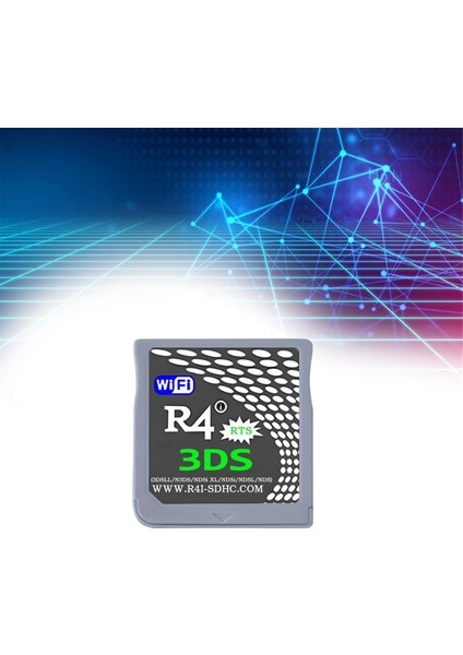 R4 Oyun Kartı Rts R4I R4I-SDHC Yakma Kartı Yükseltme Devrimi 3DSLL/N3DS/NDSI Xl/ndsi/ndsl/nds Için (Yurt Dışından)