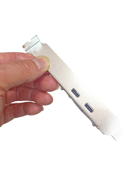 Masaüstü Anakart Pcı-E'den Tip-C Adaptör Kartına Çift Portlu Tip-C Genişletme Kartı ASM1042 Ana Bilgisayar Kartı Kullanarak (Yurt Dışından) modelleri