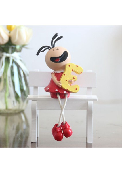 Uzun Bacaklı Bebek Heykelleri, Aşk Oturan Bacak Kukla Oturanlar Sanatçı Koleksiyonu Sarkan Heykelcik Reçine Dekoratif Süs (Yurt Dışından) fırsatları