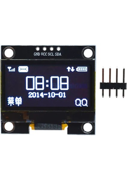 1.3 Inç OLED Ekran Modülü 128X64 LCD Ekran 4pın I2C Iıc Arduino Için Iletişim (Yurt Dışından) fiyatları