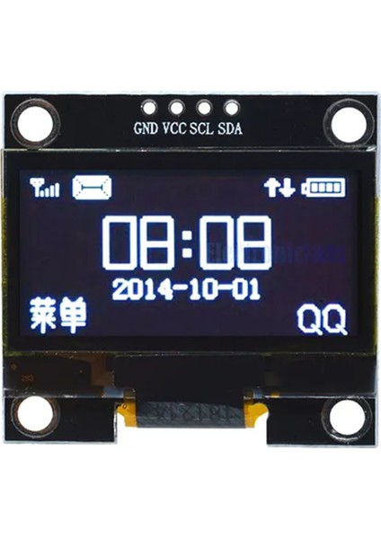 1.3 Inç OLED Ekran Modülü 128X64 LCD Ekran 4pın I2C Iıc Arduino Için Iletişim (Yurt Dışından) fırsatları