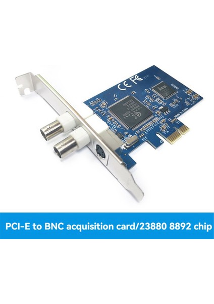Pcıe'den Bnc'ye Yakalama Kartı CX23880+8892 Çip Pcıe Gözetim Av/s Terminali SV2000 Video Yakalama Kartı (Yurt Dışından)