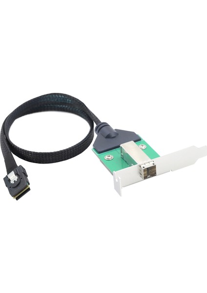 12G Harici Mini Sas Hd SFF-8644 Dişi - Mini Sas SFF-8087 36P Erkek Veri Sunucusu Kablosu Adaptörü (Yurt Dışından)