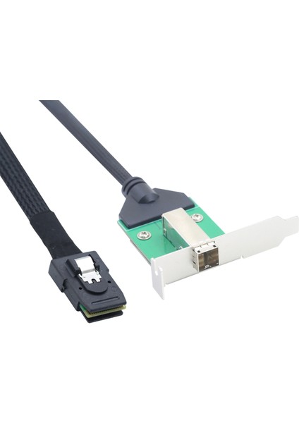 12G Harici Mini Sas Hd SFF-8644 Dişi - Mini Sas SFF-8087 36P Erkek Veri Sunucusu Kablosu Adaptörü (Yurt Dışından)