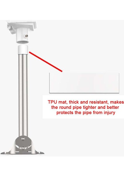 Starlink Gen 3 Için Uydu Braketi Yuvarlak Boru Adaptörü Starlink Gen 3 Braket Adaptörü Için Toka Tasarımı (Yurt Dışından) fiyatları