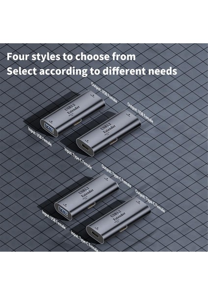 USB C - USB C Adaptörü, 5 Gbps 15 W Sinyal Amplifikatörü Genişletici, Dizüstü Bilgisayar, Kamera Için USB C Dişi - USB C Dişi Dönüştürücü (Yurt Dışından) fiyatları