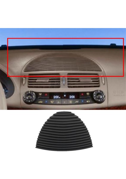 Mercedes-Benz E-Class W211 2003-2008 Için Araba Gösterge Paneli Havalandırma Hoparlör Kapağı Korna Paneli Kapağı (Yurt Dışından) modelleri