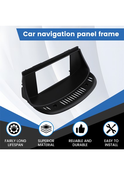 7 Inç Araba Çerçeve Fasya Adaptörü Android Radyo Gösterge Paneli Montaj Kiti Bmw E60 E61 E63 5 Serisi 2010 (Yurt Dışından) fırsatları