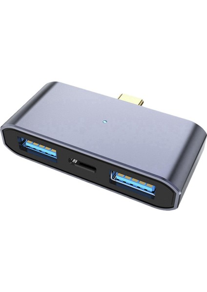 Hızlı Veri Iletimi Için Tip C Dizüstü Bilgisayar Yerleştirme Istasyonu Çoklu Bağlantı Noktalı USB Adaptör Dongle, Hafif ve Taşınabilir (Yurt Dışından)