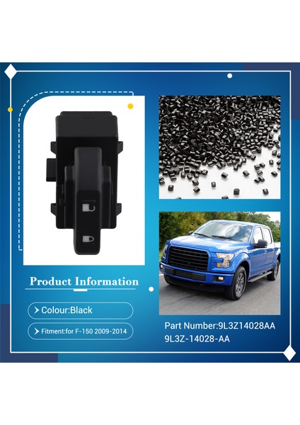 Araba 9L3Z-14028-AA Merkezi Kapı Kilidi Anahtarı 9L3Z14028AA Ford F-150 2009-2014 DWS212 SW7254 (Yurt Dışından) fırsatları