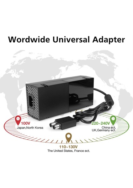Xbox One Için Güç Kaynağı, Ac Adaptörü Yedek Şarj Cihazı Tuğlası Xbox One Için Güç Kaynağı - Us Plug (Yurt Dışından) fiyatları