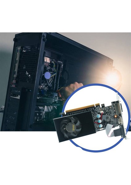 GT730 2gb Ekran Kartı GT730 Ddr3 64BIT Ddr3 Ekran Kartları Gt 730 Ddr3 Ekran Kartı HDMI Uyumlu (Yurt Dışından)