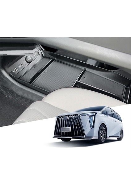 Araba Merkezi Konsol Düzenleyici Saklama Kutusu Iç Saklama Kutusu Aksesuarları Trumpchi Gac M8 2024 2023 (Yurt Dışından) fırsatları