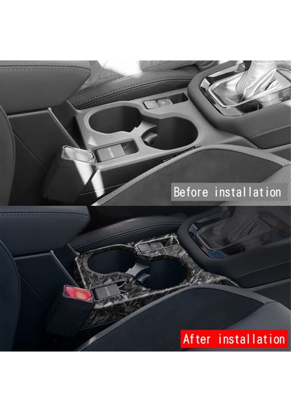 Subaru Forester 2025 Için Araba Orta Konsol Bardak Tutucu Çerçevesi Su Bardak Tutucu Trim Sticker Dövme Desen Lhd (Yurt Dışından) fiyatları