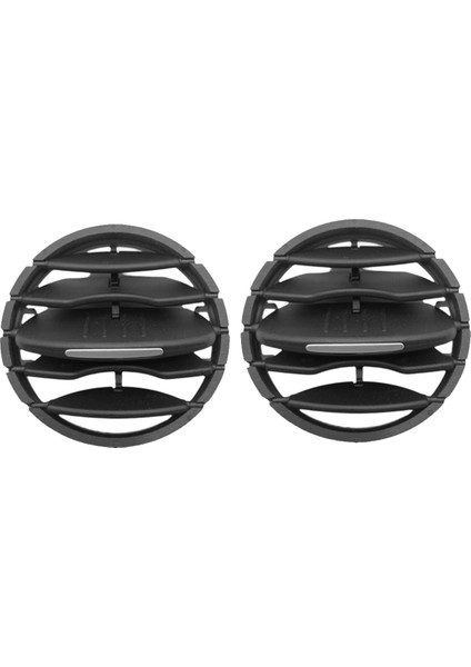 2 Adet Araba Arka Klima A/c Hava Çıkış Izgarası 5ND819203 Vw Tiguan 2010-2017 Yuvarlak Hava Çıkış Izgarası (Yurt Dışından)