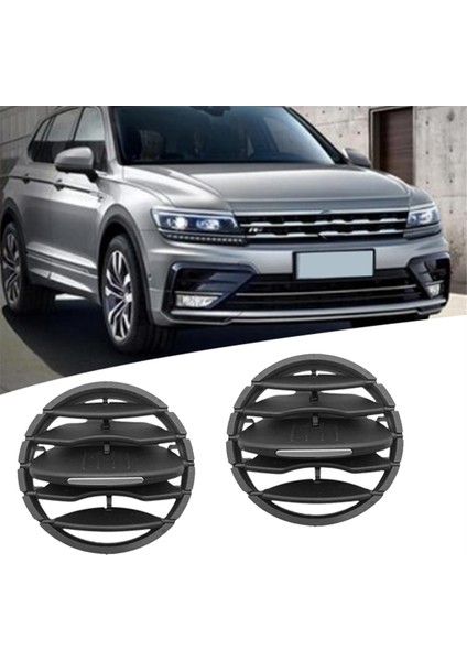 2 Adet Araba Arka Klima A/c Hava Çıkış Izgarası 5ND819203 Vw Tiguan 2010-2017 Yuvarlak Hava Çıkış Izgarası (Yurt Dışından) modelleri