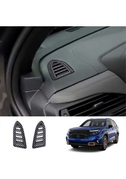 Araba Gösterge Paneli Üst Klima Hava Çıkış Çerçevesi A/c Hava Çıkış Çerçevesi Subaru Forester 2025 Karbon Fiber Lhd (Yurt Dışından) fırsatları
