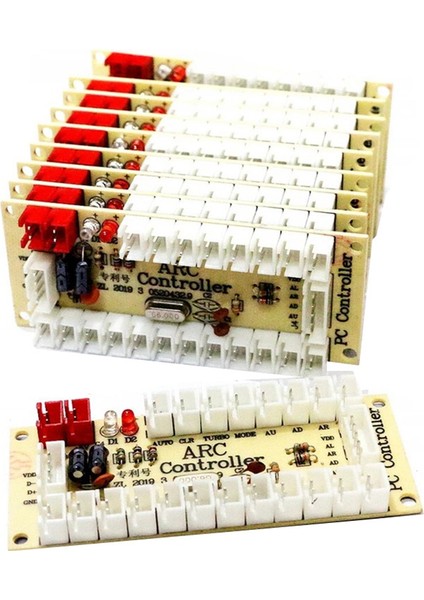 10 Adet ARC968 Ps3 USB Kontrol Kartı Raspberry Pi Oyun Kumandası Denetleyicisi Sıfır Gecikmeli Sanwa Arcade Düğme Kodlayıcı (Yurt Dışından)