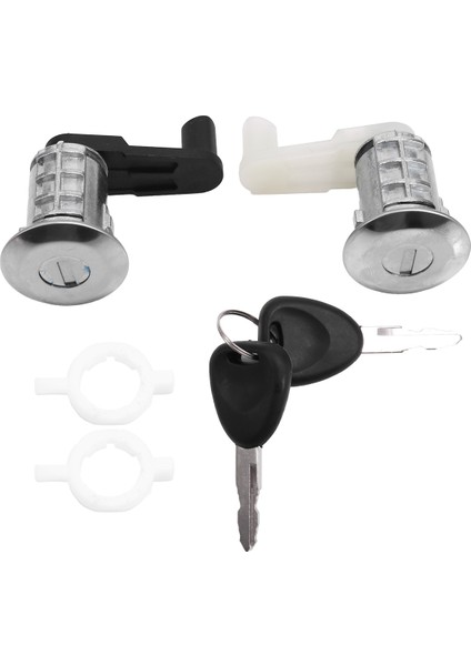 Renault Megane 1996-2003 Scenic Clio Master Için 2 Anahtarlı 7701468981 7701468982 Araç Sol ve Sağ Kapı Kilidi Silindir Takımı (Yurt Dışından) fiyatları