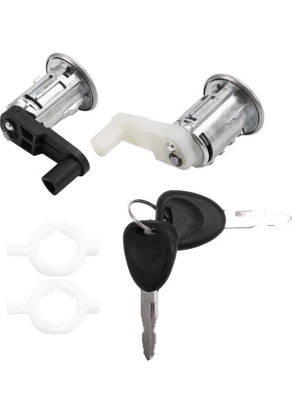 Renault Megane 1996-2003 Scenic Clio Master Için 2 Anahtarlı 7701468981 7701468982 Araç Sol ve Sağ Kapı Kilidi Silindir Takımı (Yurt Dışından) modelleri