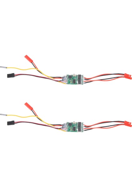 Çift Yönlü Çift Yönlü Fırçalı Esc 2s-3s Lipo 5A Esc Hız Kontrolü Rc Model Tekne/tank 130 180 Fırçalı Motor, 2 Adet (Yurt Dışından) modelleri