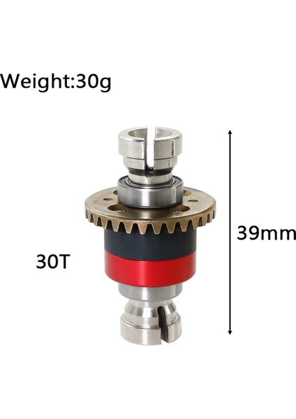 Arrma 1/18 Granite/grom/typhon Grom 1/14 Mini Mojave/grom Rc Araba Yükseltme Parçaları Aksesuarları Mavi Için Metal Diferansiyel (Yurt Dışından) modelleri
