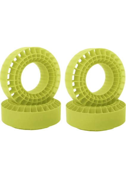 Adet Silikon Kauçuk Eklenti Köpük Lastik 1.9 Inç Tekerlek Lastiklerine Uygun 108MM Köpük 1/10 Rc Paletli Arabaya Uygun-Yeşil (Yurt Dışından)
