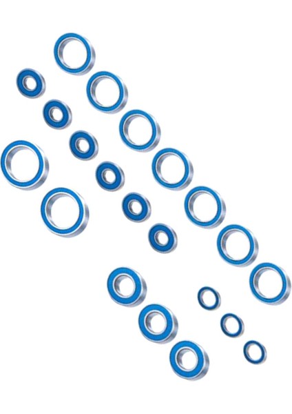 1/10 Traxxas-Trx6 Rc Araba Yükseltme Parçaları Aksesuarları Için 55 Adet Kauçuk Sızdırmaz Bilyalı Rulman Takımı (Yurt Dışından) fiyatları